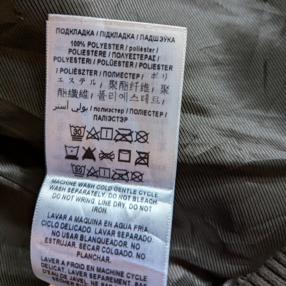 Guess, women's small, bomber jacket, faux leather - Picture 4 of 7